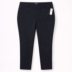 NWT Old Navy Pixie Skinny Pants Black Size 22 High Rise Secret-Smooth Work Plus